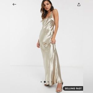 ASOS Satin Maxi Dress